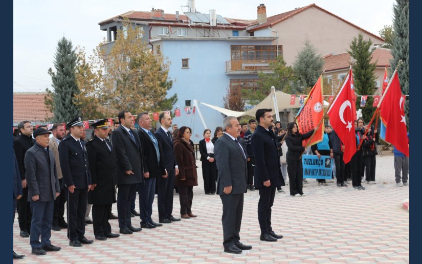 ATAMIZI ÖZLEM VE SAYGIYLA ANDIK.