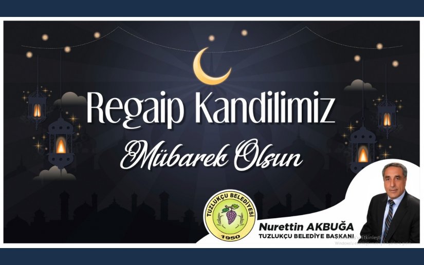 REGAİB KANDİLİMİZ MÜBAREK OLSUN .