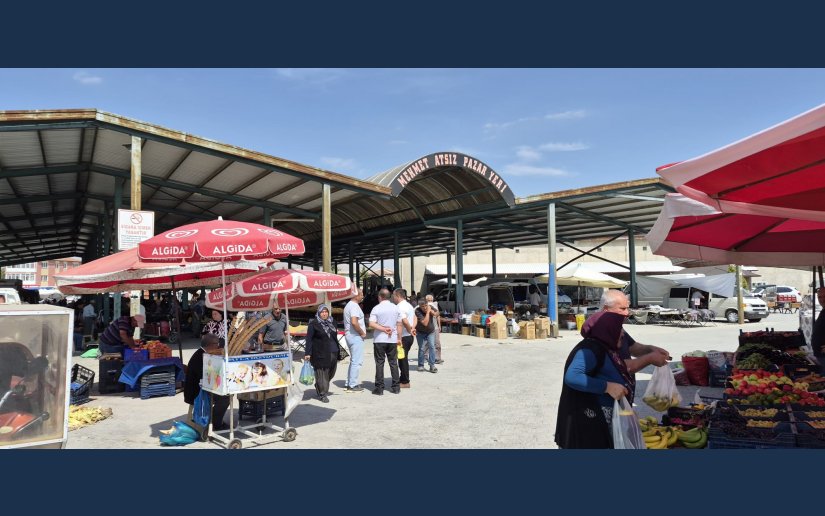BU HAFTA İLÇE SALI PAZARIMIZ...