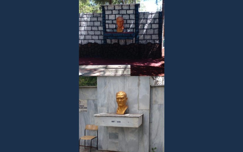 ERDOĞDU MAHALLESİ ATATÜRK ANITI YENİLENEREK HİZMETE SUNULDU