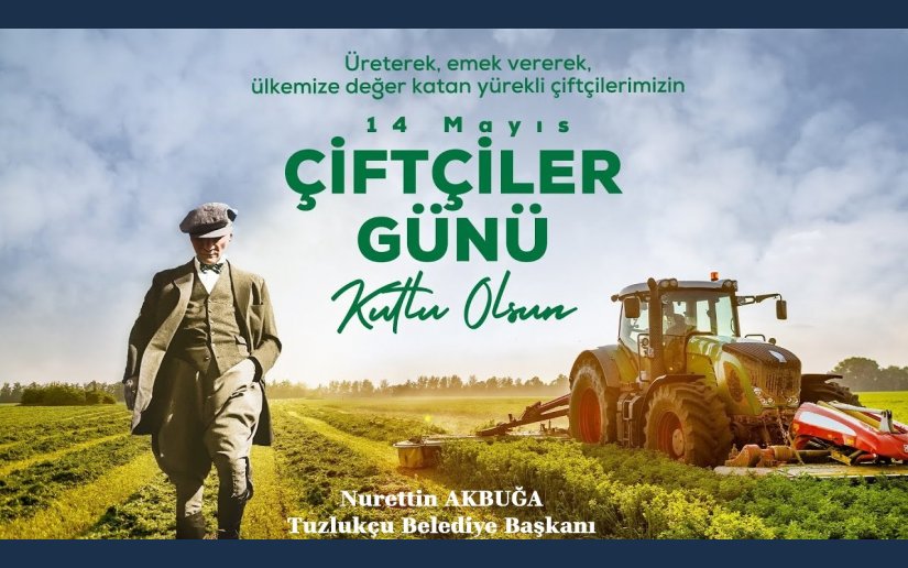 TÜM ÇİFTÇİLERİMİZİN GÜNÜ KUTLU OLSUN