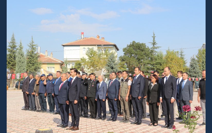 19 EYLÜL GAZİLER GÜNÜ İLÇEMİZDE KUTLANDI