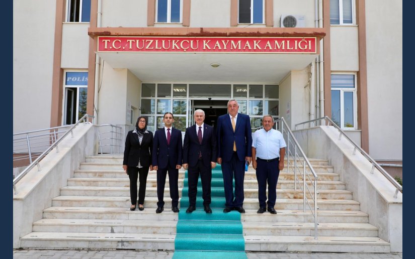 VALİMİZ’DEN İLÇEMİZE ZİYARET