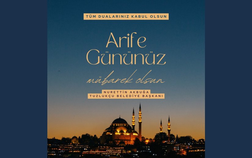AREFE GÜNÜNÜZ MÜBAREK OLSUN
