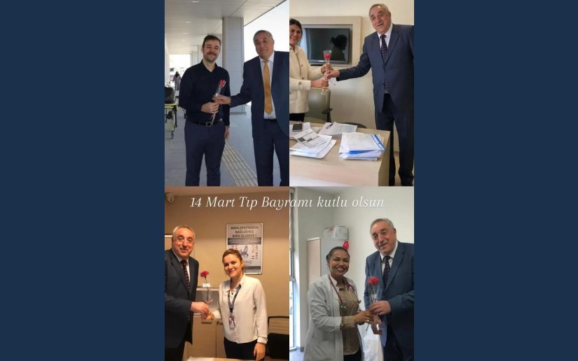BAŞKAN AKBUĞA’DAN TIP BAYRAMI’NDA SAĞLIK ÇALIŞANLARINA ZİYARET