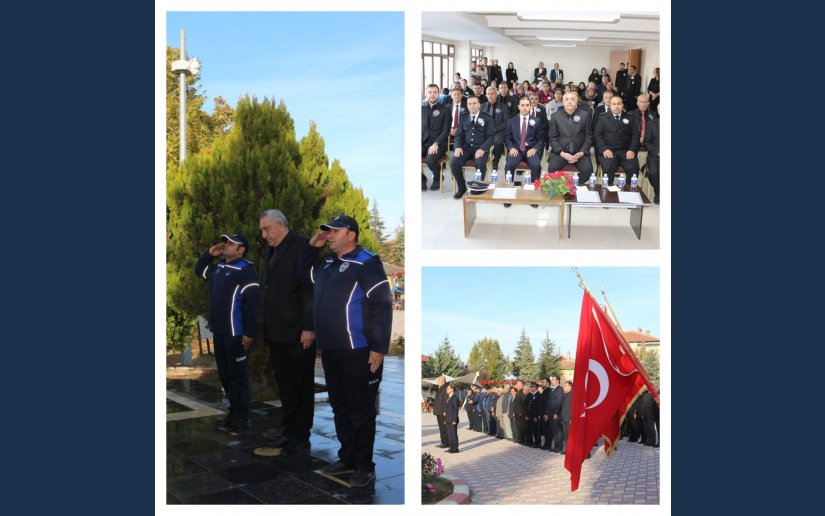 İLÇEMİZ’DE 10 KASIM ATATÜRK’Ü ANMA PROGRAMI GERÇEKLEŞTİRİLDİ