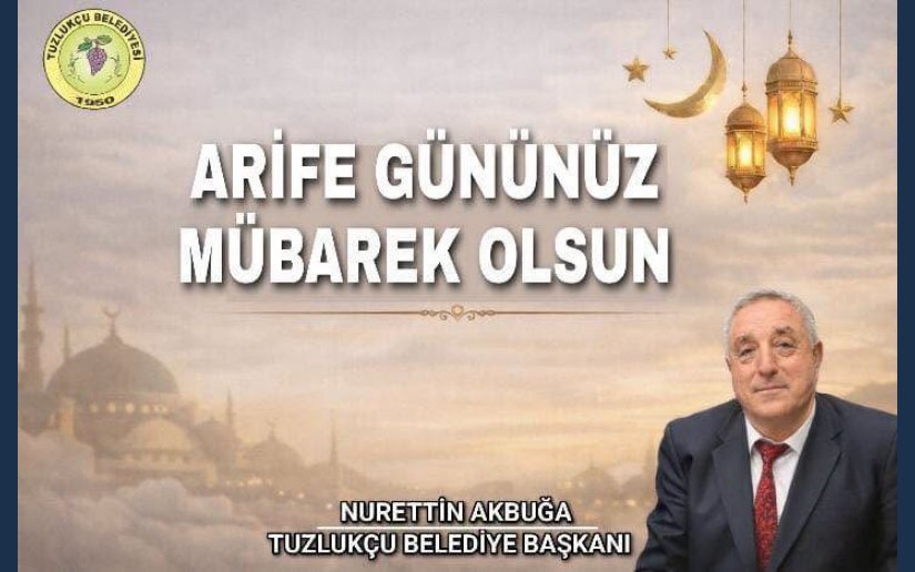 ARİFE GÜNÜNÜZ MÜBAREK OLSUN.