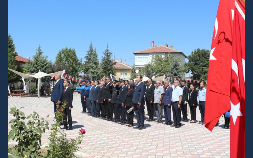 30 AĞUSTOS ZAFER BAYRAMIMIZIN 103. YILI İLÇEMİZ DE KUTLANDI