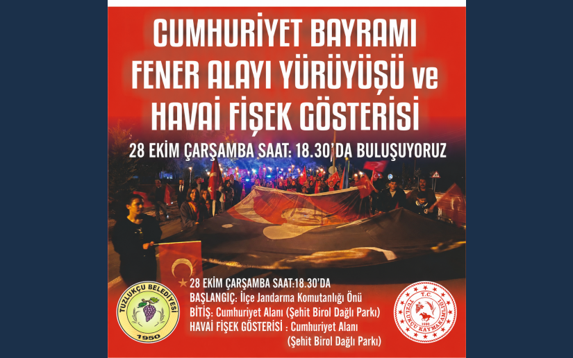 CUMHURİYET YÜRÜYÜŞÜNE DAVET;
